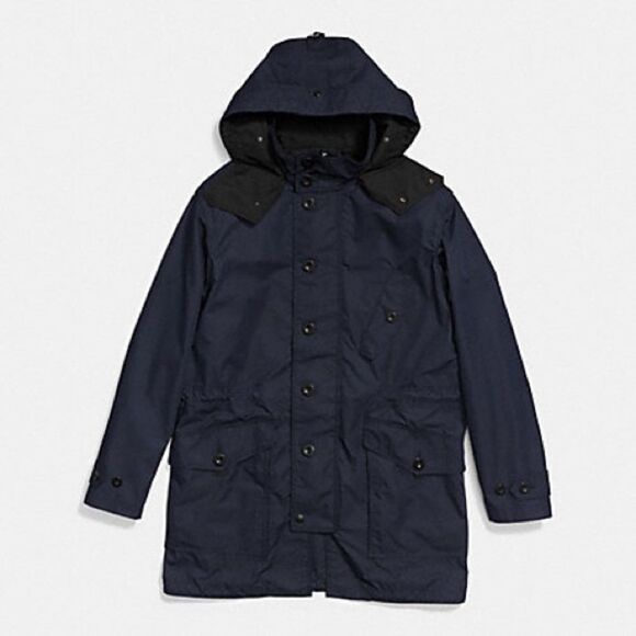 Coach Thompson Parka Navy